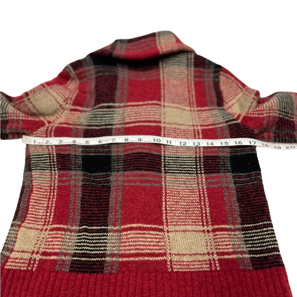 Ralph Lauren Denim & Supply Plaid Shawl Collar Cardigan Sweater - Picture 11 of 12